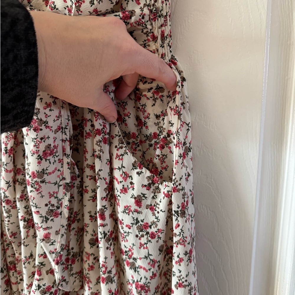 NWT‎ Nasty Gal In Bloom Floral Strapless Romper Size 4 - Picture 8 of 13